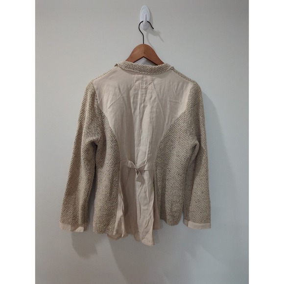 Angel Of The North Anthropologie Envalira Zip Up Sweater Jacket - Picture 4 of 5